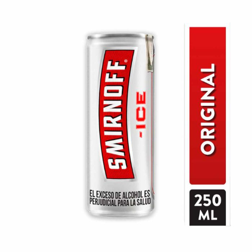 Vodka Smirnoff Ice Lata x 250ml
