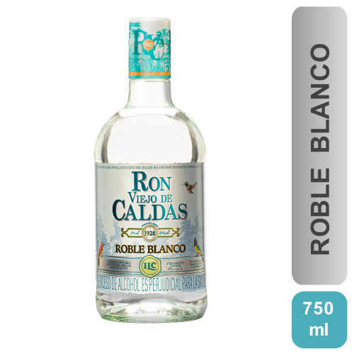 Ron Viejo De Caldas Roble Blanco Botellax750 ml