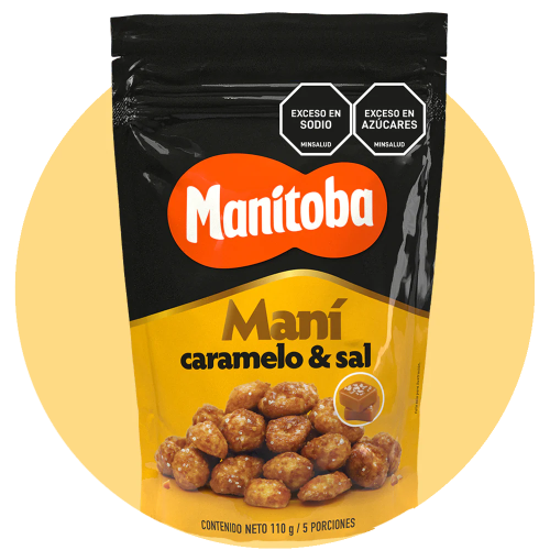 Maní Caramelo y Sal x110g