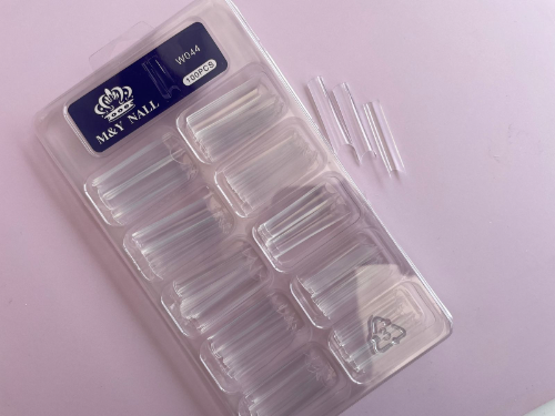 PAQUETES DE UÑAS x100  LARGAS M&Y