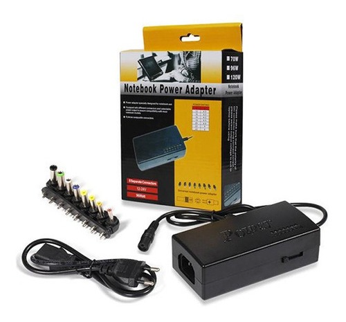 CARGADOR UNIVERSAL PARA LAPTOPS