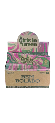 Seda Girls In Green Brown Large Bem bolado