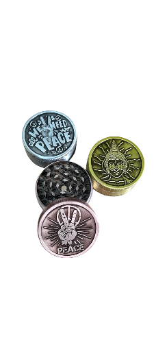 Dichavador de metal peace 3 partes