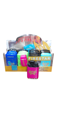 Maçarico Fire Star chama dupla colors
