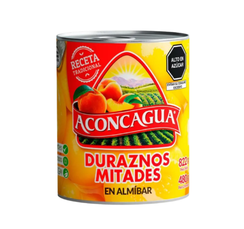 Durazno en mitades Aconcagua 480 gr