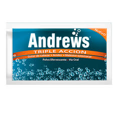 Andrews Triple Acción Polvo Efervecente 7.9G