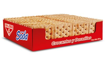 GALLETA SODA SAN JORGE - ENVASE 500 GR
