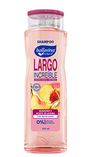 ballerina largo increible durazno y aceite de jojoba
