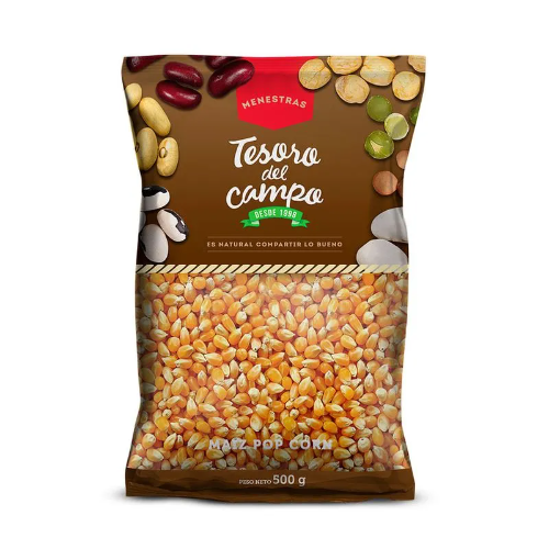 Maíz Pop Corn Tesoro Del Campo500 g