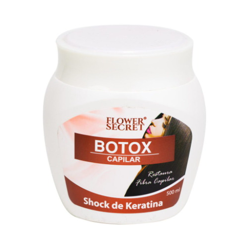 Botox Capilar Shock de Keratina Flower Secret