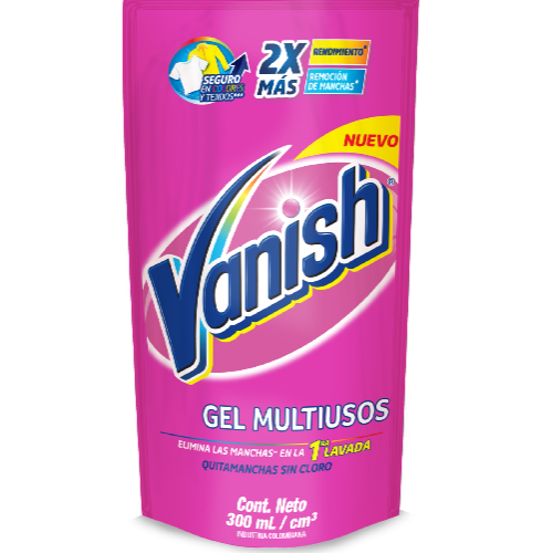 Desmanchador Vanish líquido rosa 300ml