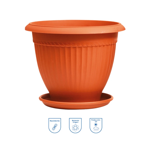 Macetero de plastico