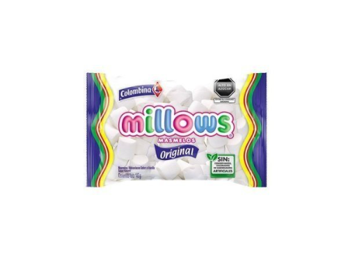Millows Marshmallows Cilindro Blanco