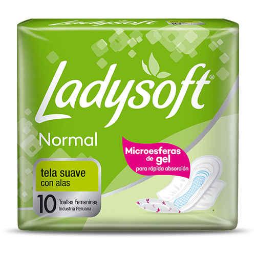 Ladysoft normal x 10 toallas