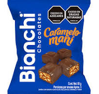 Bigben Caramelo Maní Bolsa 55 g azul