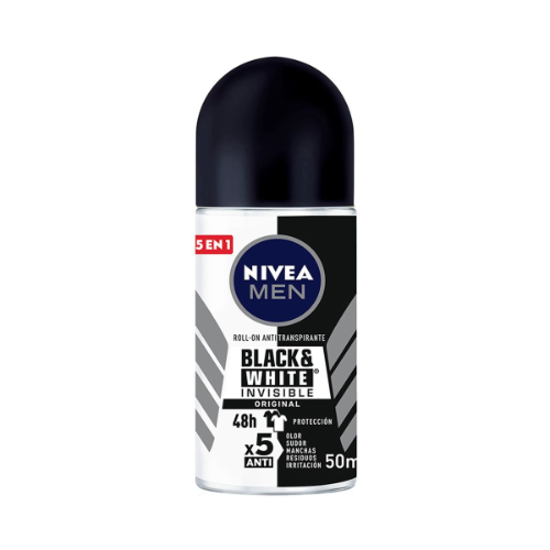 NIVEA BLACK & WHITE ROLL ON 50ML