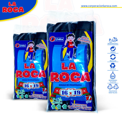 BOLSA LA ROCA 16 X 19