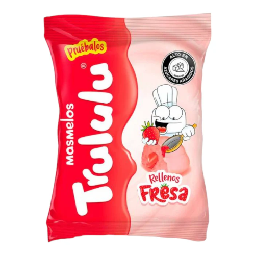 Masmelos Trululu Rellenos Fresa X 50G