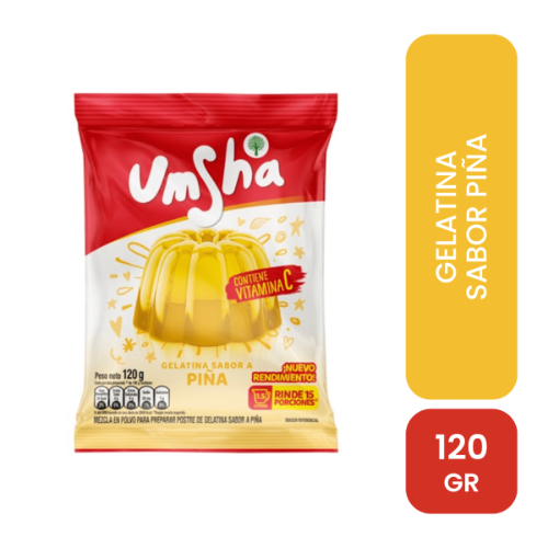 Gelatina piña umsha 120g