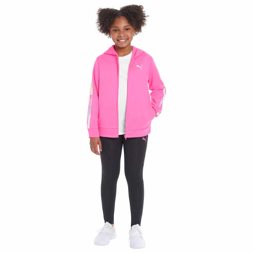 NA-0005 puma zipper rosado xs 5/6