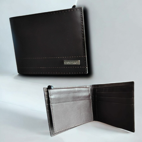 CALVIN KLEIN Billetera CAJA NO. 7 café para hombre