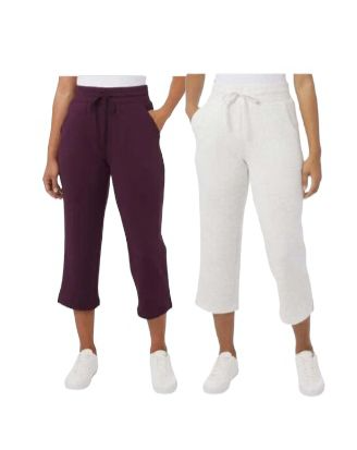 32 GRADOS T/XL TWO PACK PANTS CORTO DE DAMA COLOR UVA Y GRIS