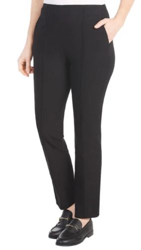 HILARY RADLEY PANTALON T/XXL DE VESTIR CONTROL ABDOMEN COLOR NEGRO TALLA XXL (FOTO MODELO CON MOCASINAS CON HEBILLA)