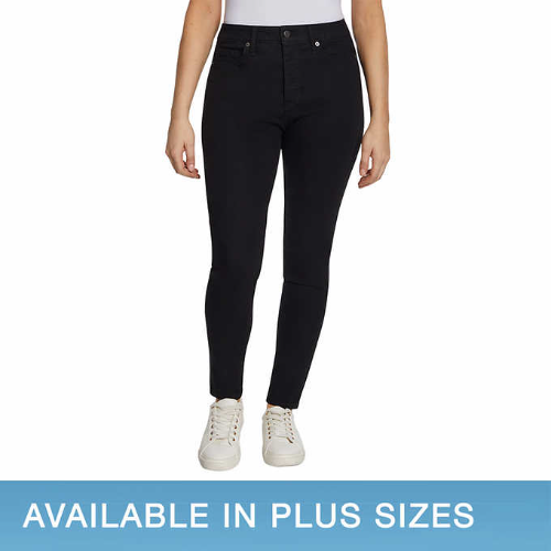 Jessica Simpson 0002 Pantalón de Lona Negro 22