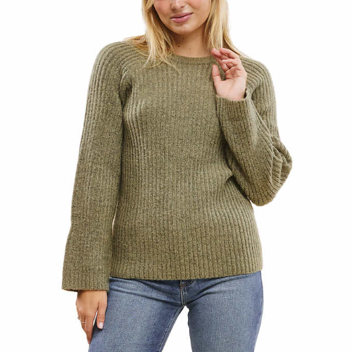 FEVER SUETER T/L BLUSA DE DAMA COLOR VERDE TALLA L