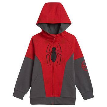 MARVEL 00005 sudadero Rojo-Gris 14/16