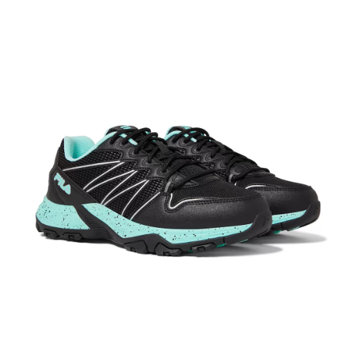 FILA TENNIS NEGRO/VERDE TALLA 7