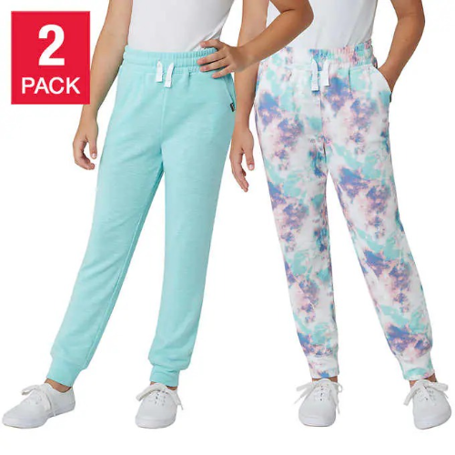 EDDIE BAUER T/XS TWO PACK YOUTH JOGGERS AKUA