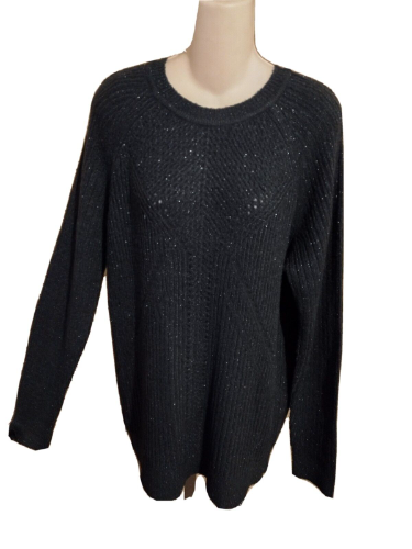 APT.9 SUETER T/XL BLUSA COLOR NEGRO DE DAMA TALLA XL