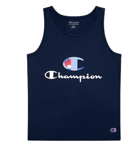 CHAMPION CAJA NO. 8 PLAYERA DEPORTIVA SIN MANGAS PARA NIÑO COLOR NEGRO TALLA XL