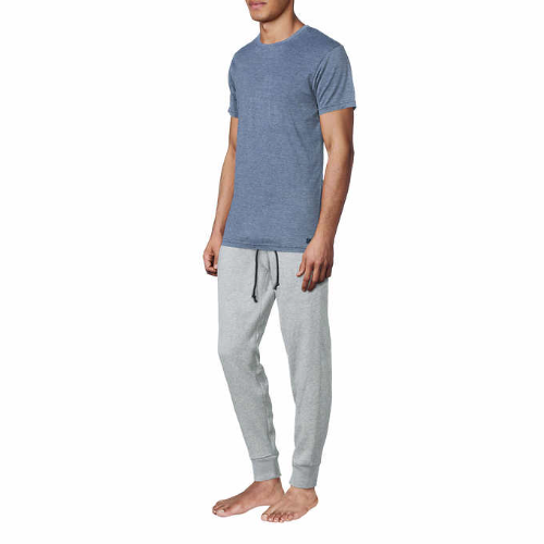 Lucky Brand 0049 Pijama 2pzs para hombre XXL azul con gris