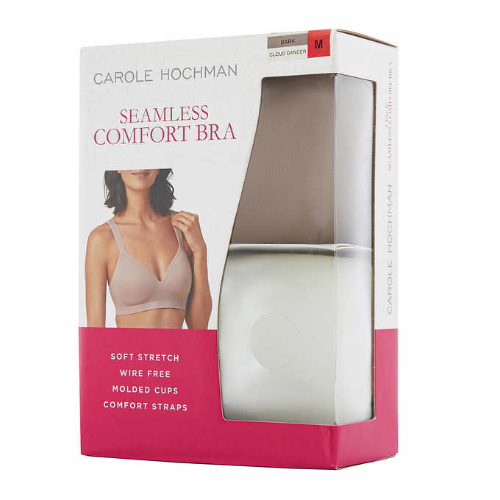 CAROLE HOCHMAN BRASIER BLANCO/BEIGE XS