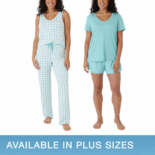 Eddie Bauer 00005 Pijama 4pzs Aqua 3X