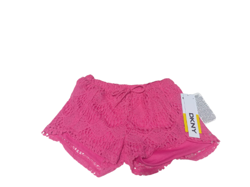 DKNY  T/5 CAJA NO. 25 PANTALONETA PARA NIÑA COLOR FUSCIA  TALLA 5