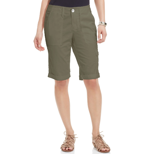 DKNY  JEANS 0001 Short Verde Stretch S