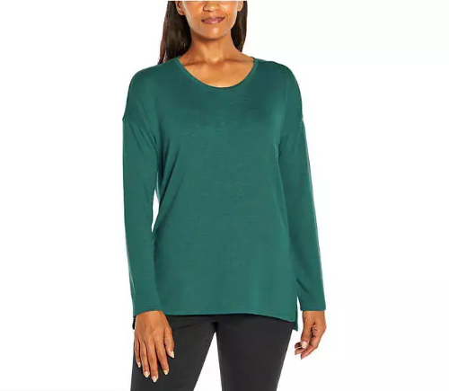 BANANA REPUBLIC T/XXL BLUSA MANGA LARGA COLOR VERDE TALLA XXL
