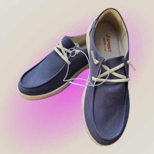 JSPORT ZAPATO CASUAL CON CORDONES  PARA MUJER COLOR AZUL TALLA 6