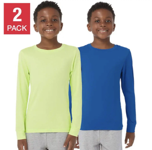 32 GRADOS COOL T/S 7/8 CAJA NO. 26 Kids Camisa Agua 2 pack Azul-Citrus