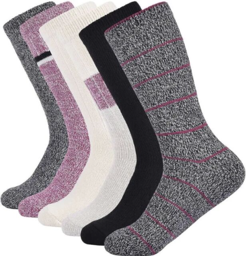 Lucky Brand 0047 Calcetas Rojas 6 pares