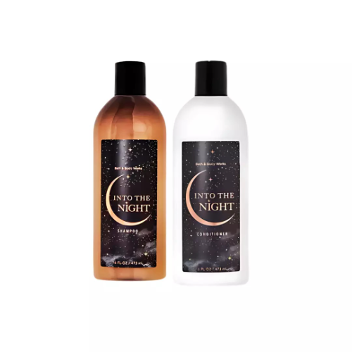 BS-001  BATH & BODY WORKS SHAMPOO Y ACONDICIONADOR IN TO THE NIGHT