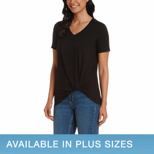 Matty M 0010 Blusa Negra Lisa L