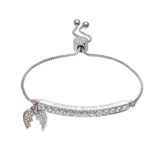 BRILLIANCE CAJA NO. 7 PULSERA PERLAS BLANCAS ALWAYS WITH YOU