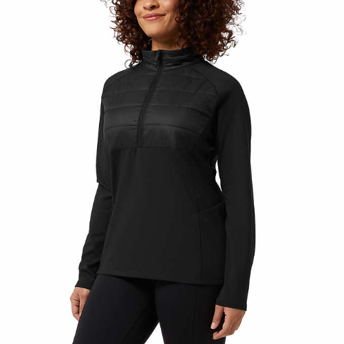 32 Grados sudadero T/L negro de mujer