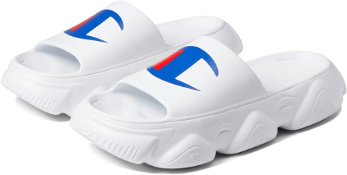 CHAMPION SANDALIAS T/7 BLANCAS UNISEX MELOSO SQUISH TALLA 7