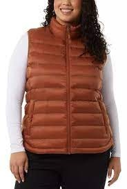 32 GRADOS CHALECO T/XS PARA DAMA COLOR BRONCE