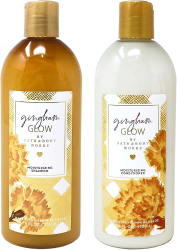 BS-005  BATH & BODY WORKS SHAMPOO Y ACONDICIONADOR  GINGHAM GLOW